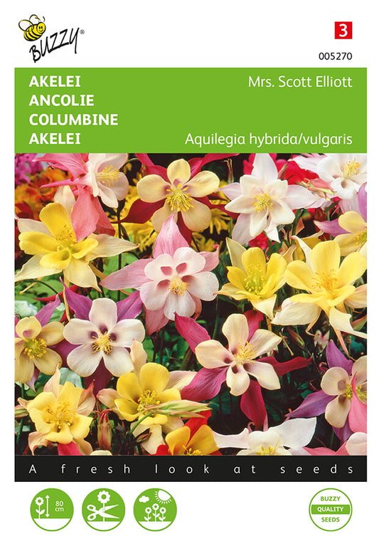 Lehtoakileija Mrs. Scott Elliott siemenpussi edestä – Buzzy®