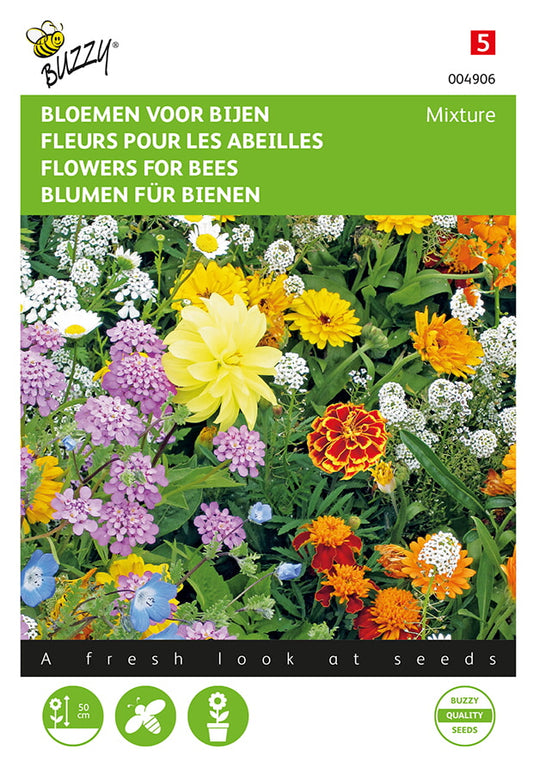 Mehiläiskukkaseos siemenpussi edestä – Buzzy®