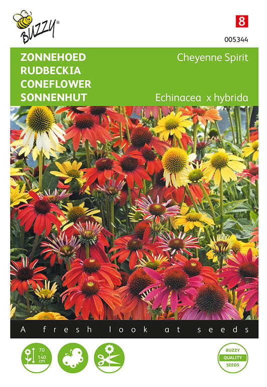 Tarhapunahattu Cheyenne Spirit siemenpussi edestä – Buzzy®