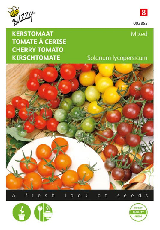 Cherry Tomatoes Mixed tomaatin siemenet – Buzzy®