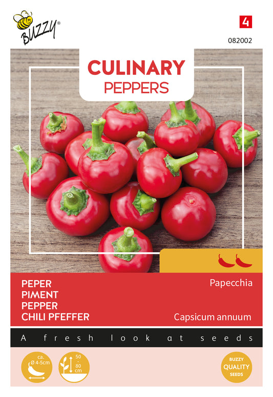 Papecchia chili siemenet – Buzzy Capsicum annuum