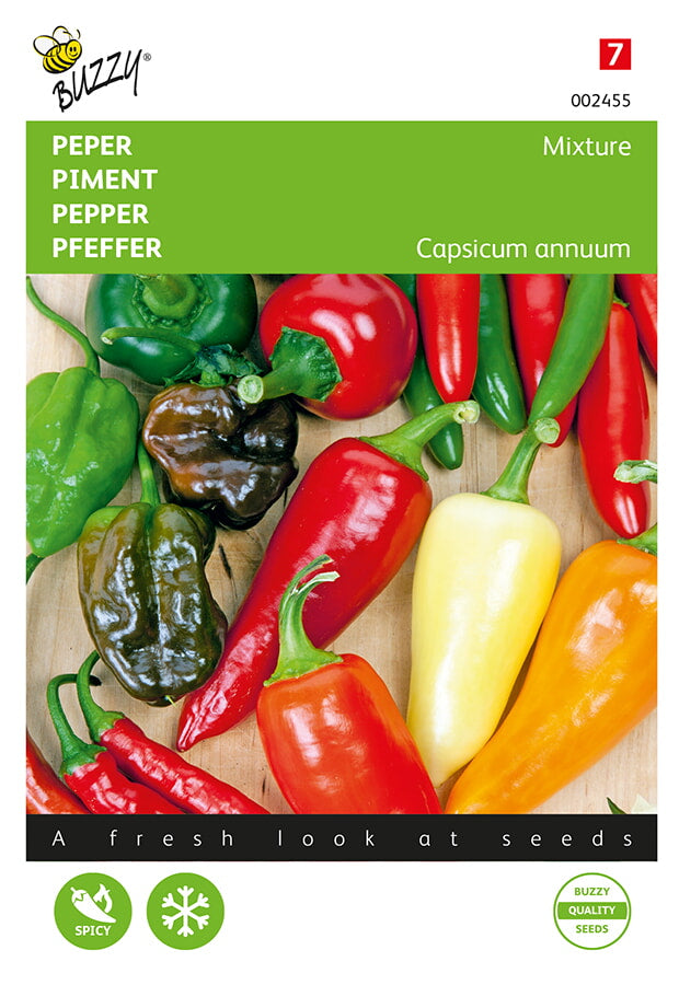 Pepper Mix chili siemenpussi Herbova