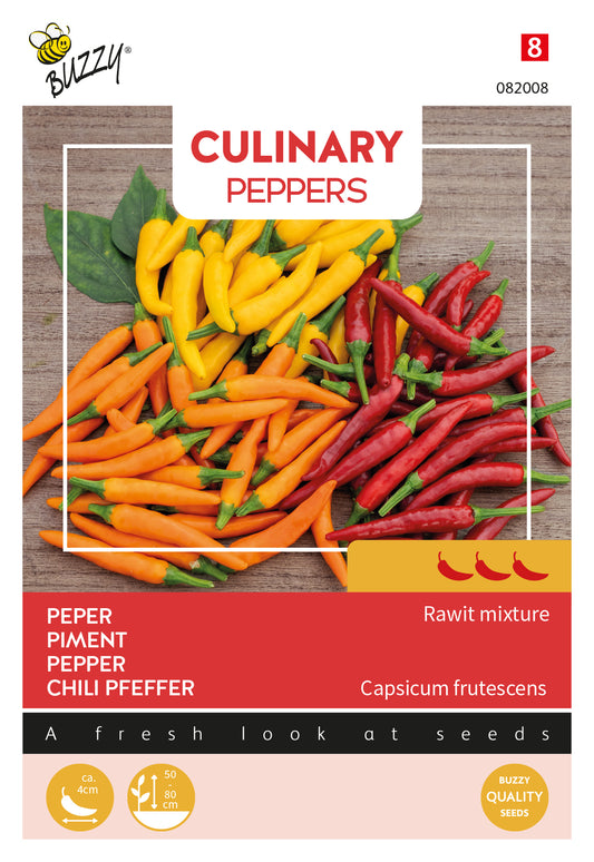 Rawit Mix chili siemenet – Buzzy Capsicum frutescens