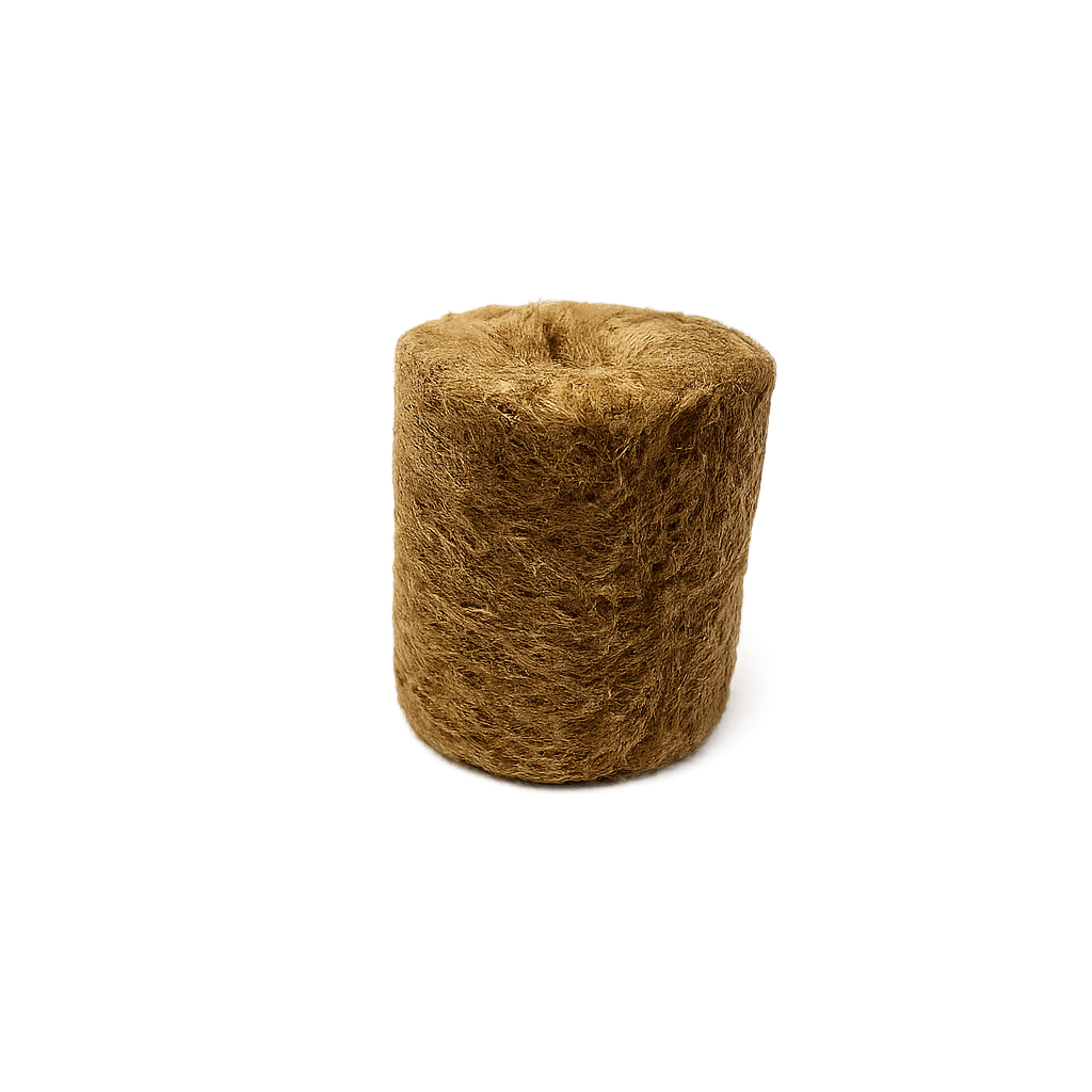 Yksittäinen kivivillapohjainen Speedgrow-kasvukapseli vesiviljelyyn.